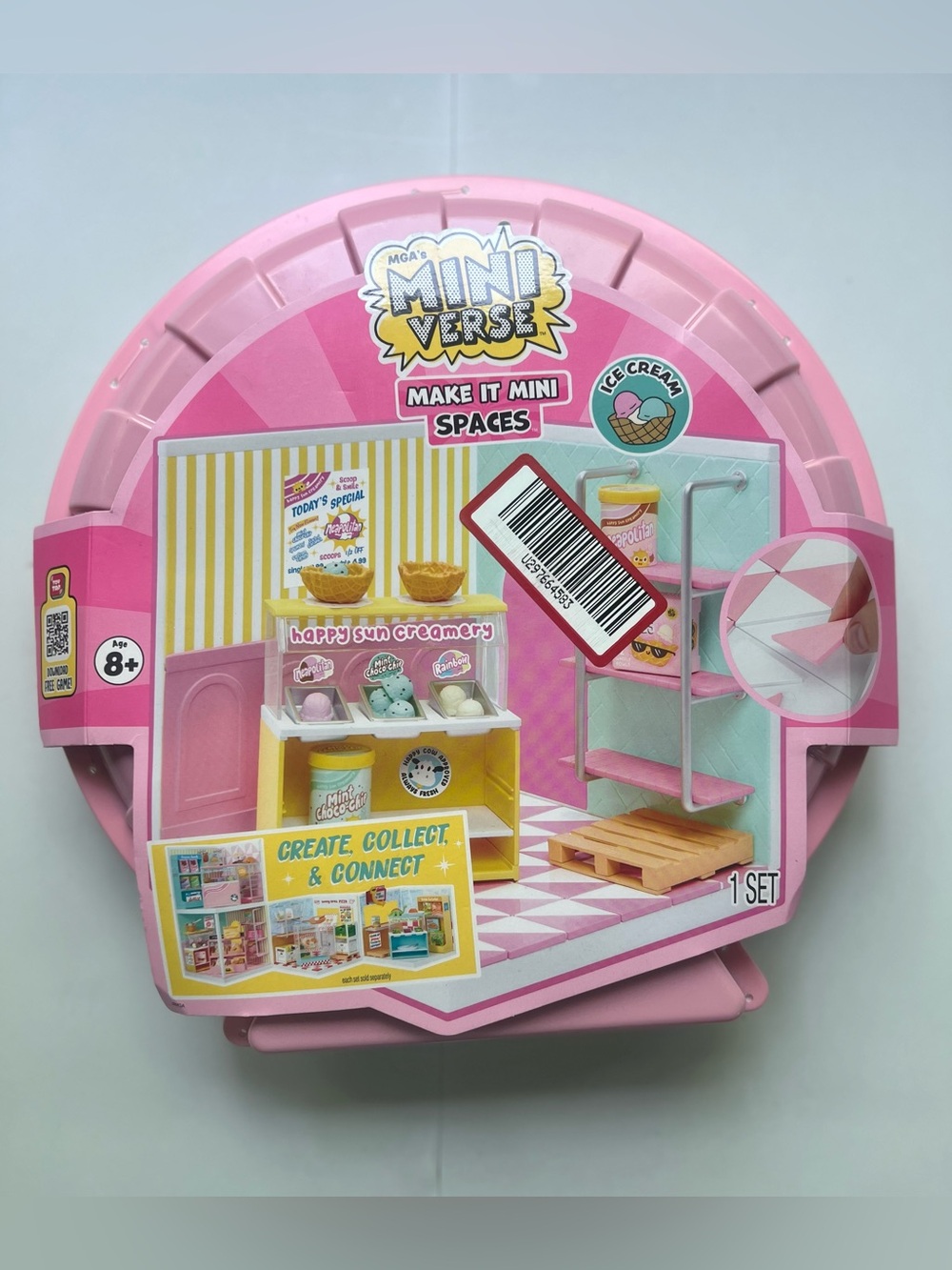 MGA's Miniverse Make It Mini Spaces Ice Cream Shop, Building Set